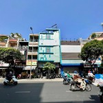 Tòa nhà 5 tầng, MT Điện Biên Phủ, Q.10, vị trí đẹp, DT 154m2 - 7x22m, HĐ thuê 5.700$/tháng