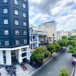 Góc 2 MT Lê Thị Riêng, trung tâm Bến Thành, nhà 6 tầng mới, full nội thất