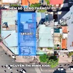 Quỹ đất MT Nguyễn Thị Minh Khai - Q.3, DT 14x38m, 680tr/m2