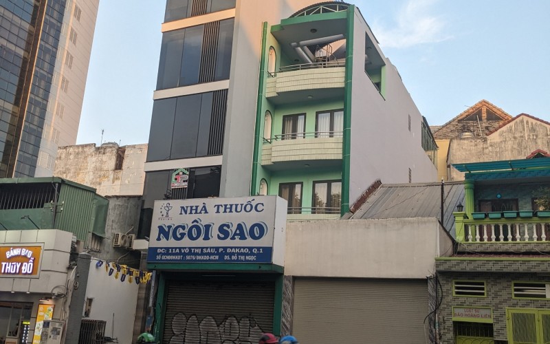 Bán nhà Mặt Tiền Võ Thị Sáu, 4.2x25.2m, Chỉ 37 tỷ, tiện xây văn phòng