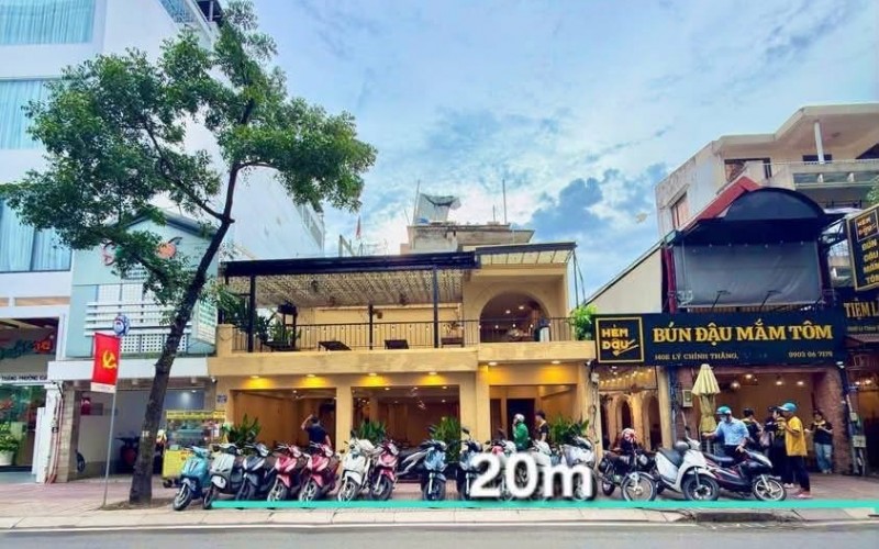DT 546m2 - 20x30m, MT Lý Chính Thắng, liền kề Nam Kỳ Khởi Nghĩa, CTXD cao tầng (14 tầng)
