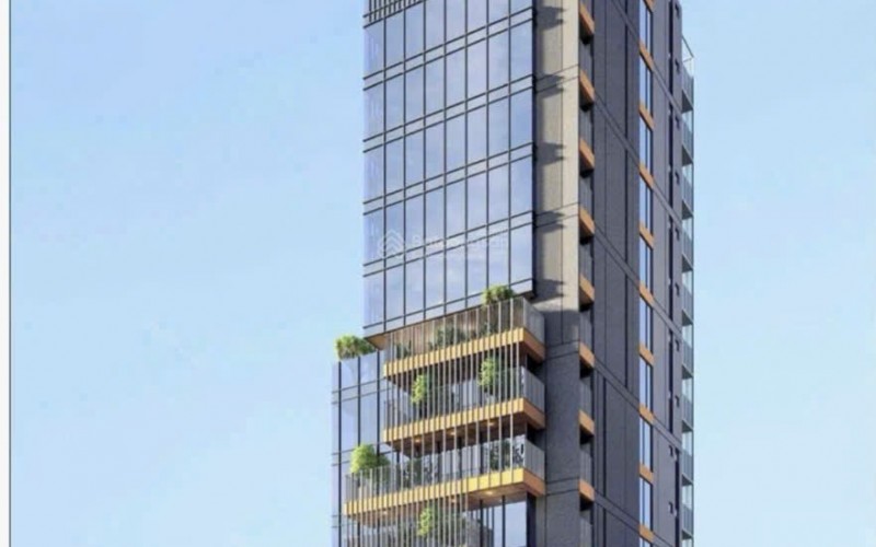 Khuôn đất 300.9m2, Xây Building 3 Hầm - 15 Tầng cực đẹp, MT Hoàng Sa - Q.1