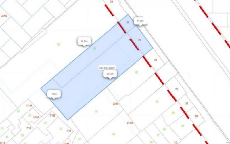 Khuôn Vip, 11x30m Mặt Tiền Ngay Trần Hưng Đạo, 185 tỷ, tiện xây Building