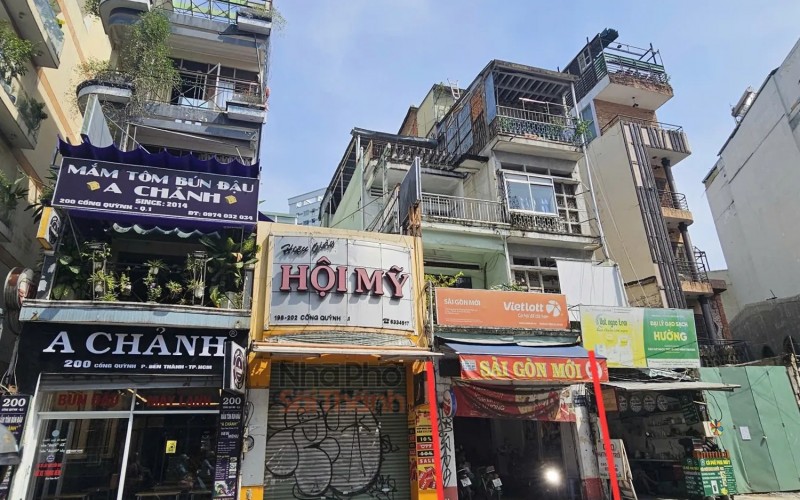 Mặt tiền ngay Bùi Viện. 4x20m, 53 tỷ, vị trí sầm uất, kinh doanh tốt
