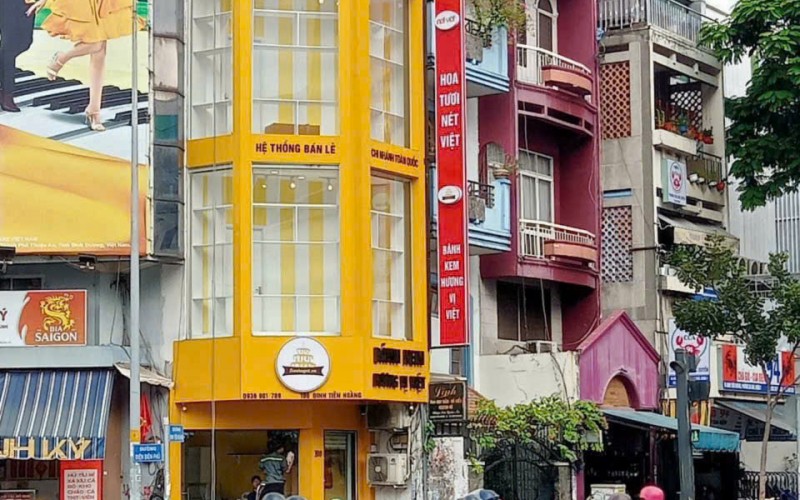MT Đinh Tiên Hoàng, Quận 1, DT 4x20m, nhà 5 tầng, HĐT 50tr/th