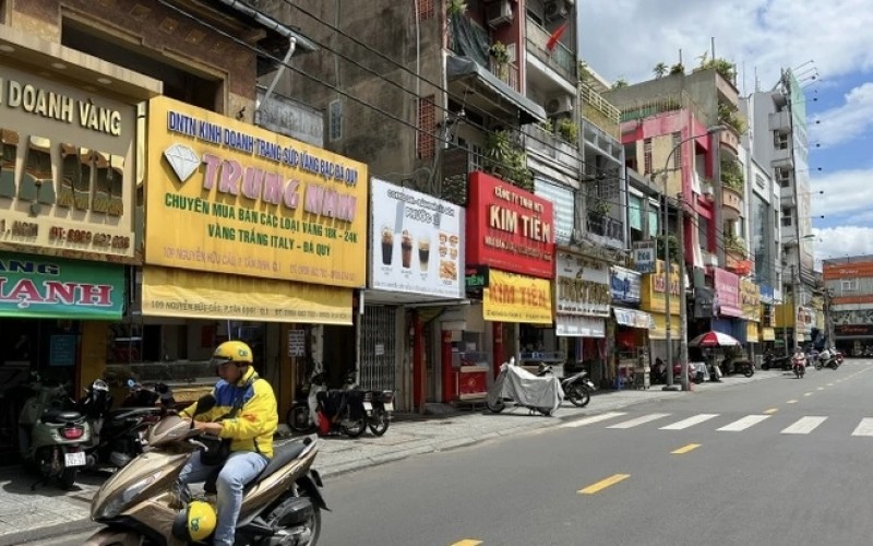 Phố kinh doanh Vàng, MT Nguyễn Hữu Cầu, vị trí đẹp, sáng, ngay Hai Bà Trưng, DT 191m2, xây building quá đẹp