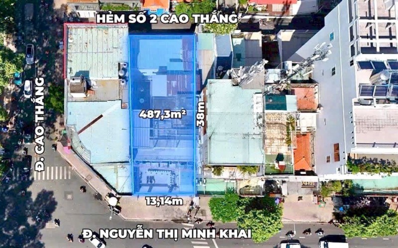 Quỹ đất MT Nguyễn Thị Minh Khai - Q.3, DT 14x38m, 680tr/m2