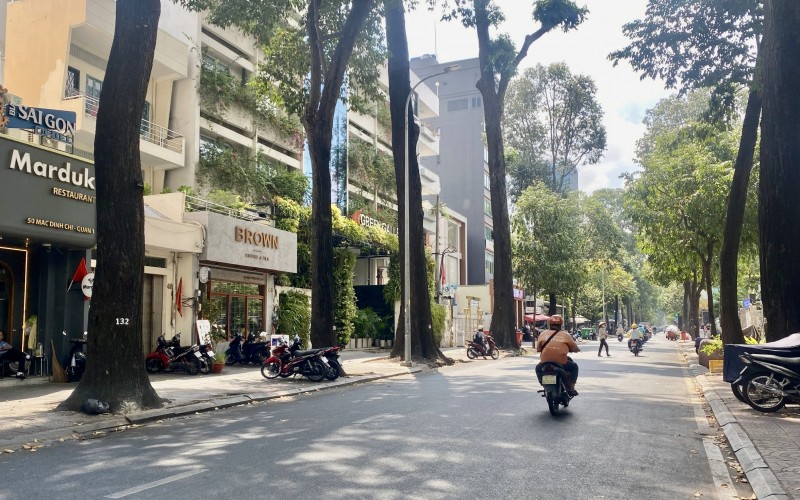 Siêu khan hiếm, MT Mạc Đĩnh Chi, Q.1, DT 12x20m, nhà 5 tầng kiên cố