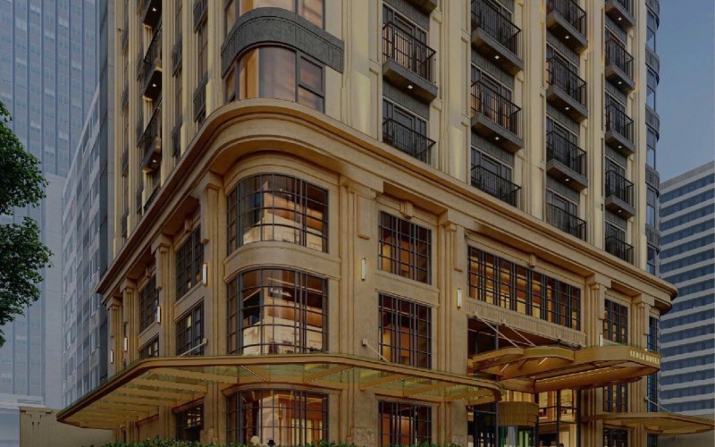 Siêu vị trí, Khách sạn Góc 2 MT Lê Thánh Tôn - Hai Bà Trưng, 2 Hầm 15 Tầng - 9.800m2 sàn