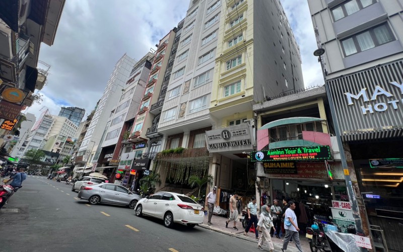 Toà nhà 10 tầng, MT Nguyễn An Ninh, Bến Thành, Q.1, HĐ thuê 290tr/th