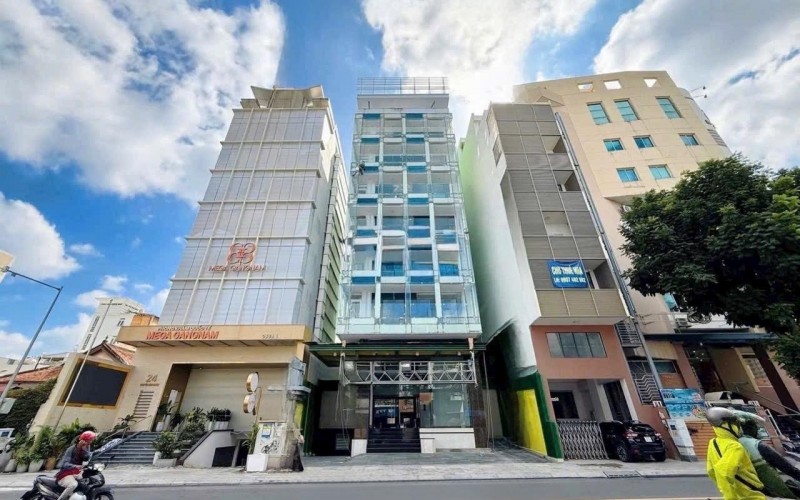Tòa nhà MT Nguyễn Bỉnh Khiêm, vị trí đẹp, sang, 2 Hầm 9 Tầng - hơn 2000m2 sàn, HĐT 650tr/th